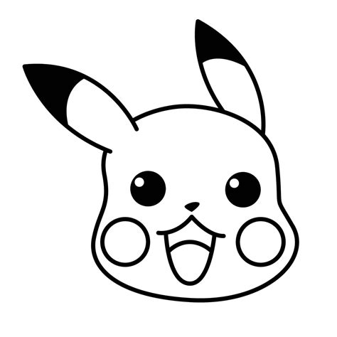 ⚡ Dibujos de Pikachu para Colorear (Descarga e Imprime)